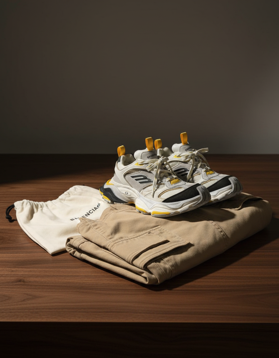 Balenciaga Cargo — AI techwear