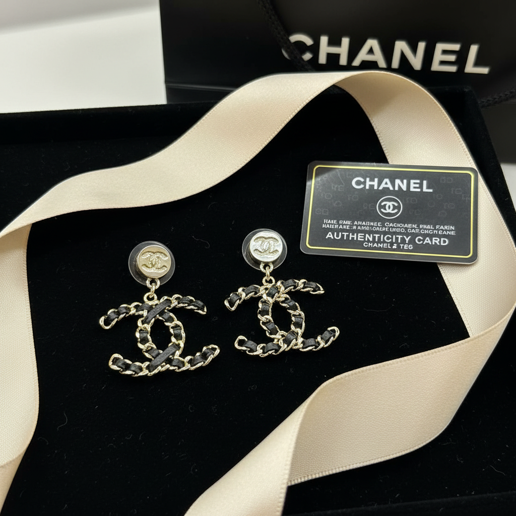 Chanel серьги — AI на бархате