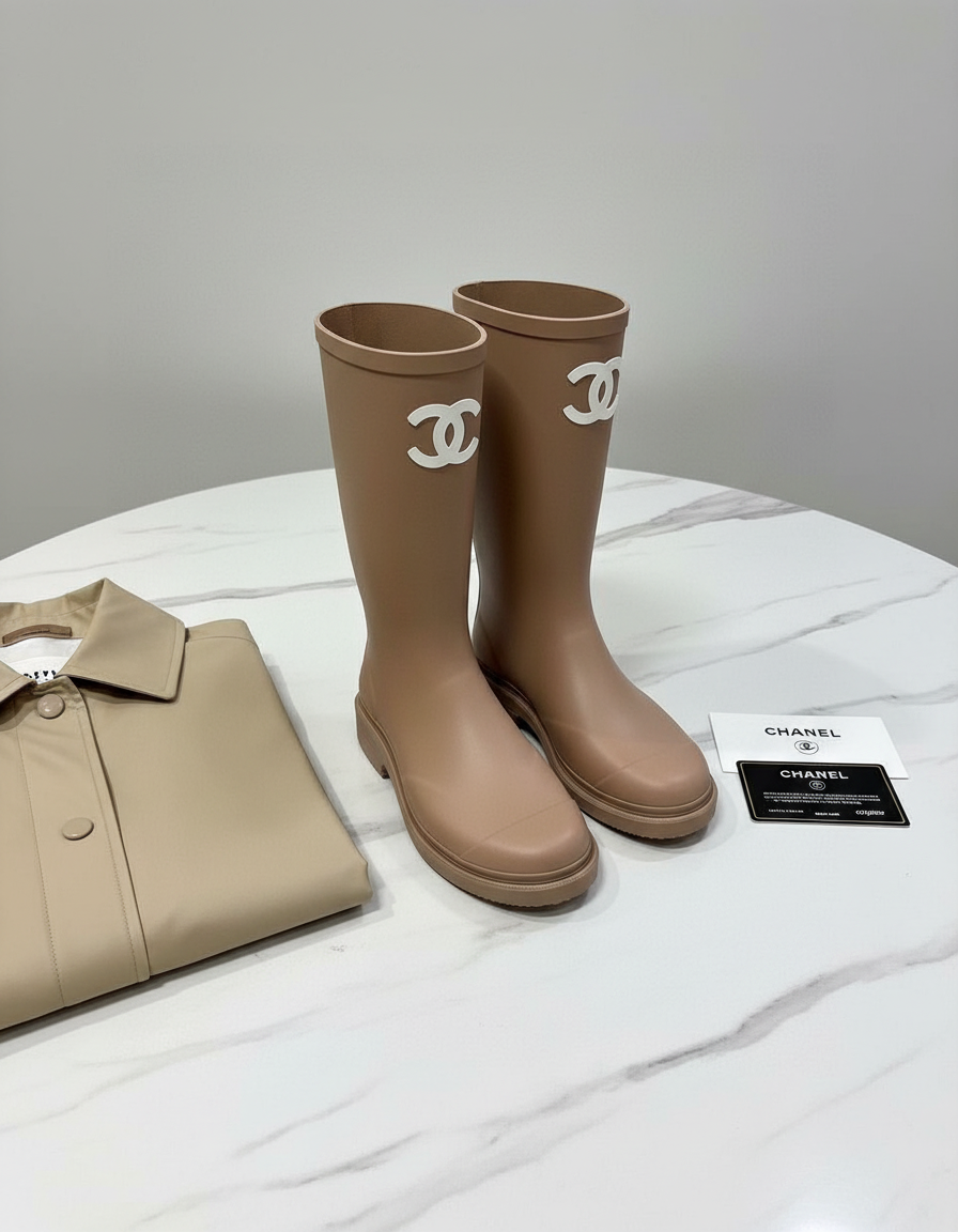 Chanel Rubber Boots — AI лайфстайл