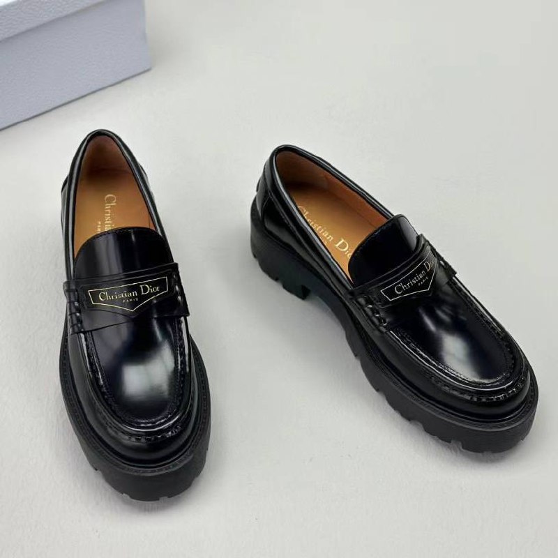 Dior Boy Platform чёрные — вид сбоку