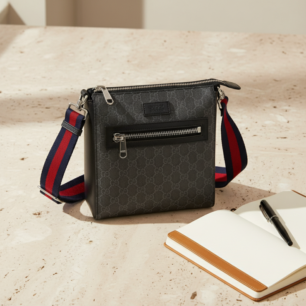 Gucci Messenger — AI лайфстайл