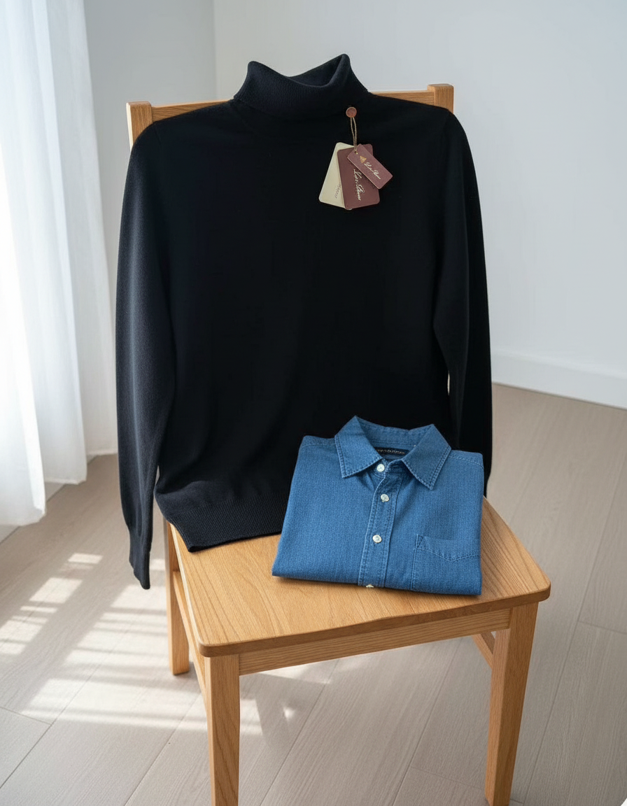 Loro Piana свитер — AI на плечиках
