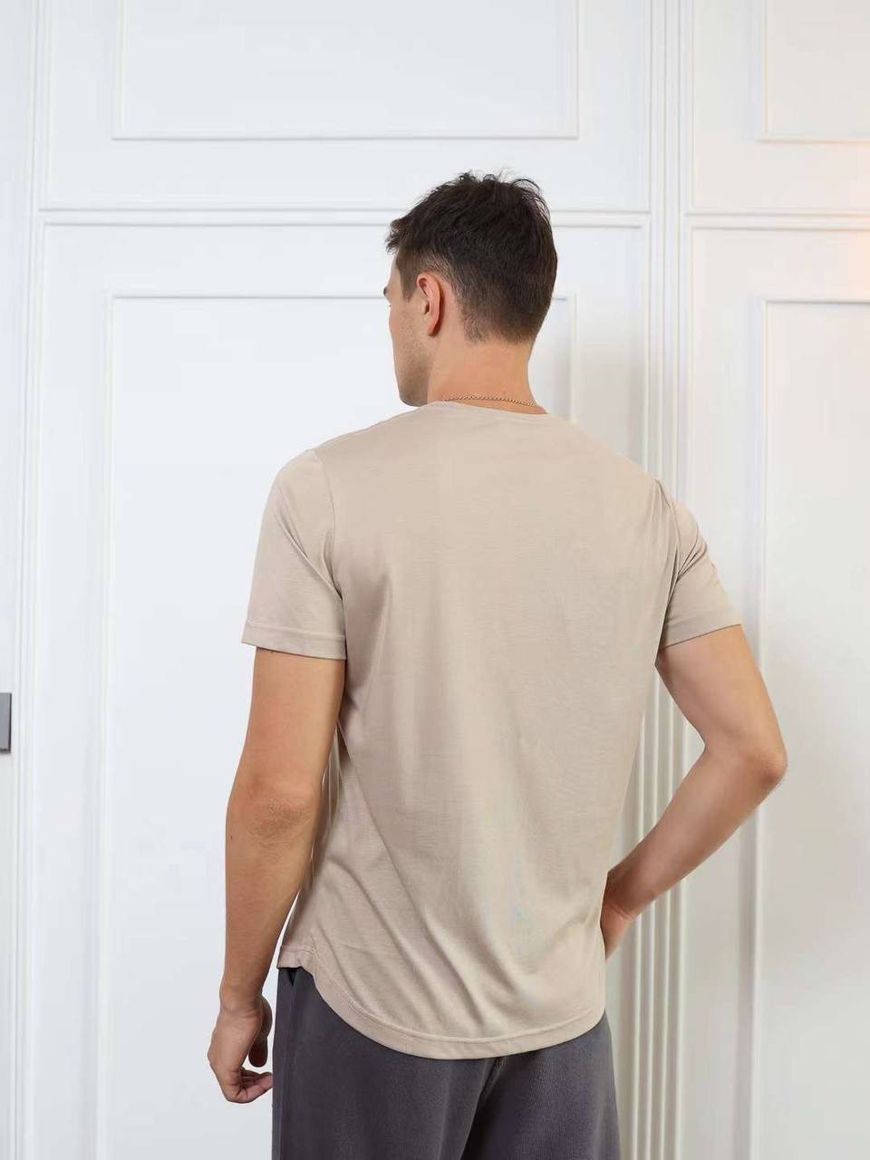 Loro Piana футболка белая — front