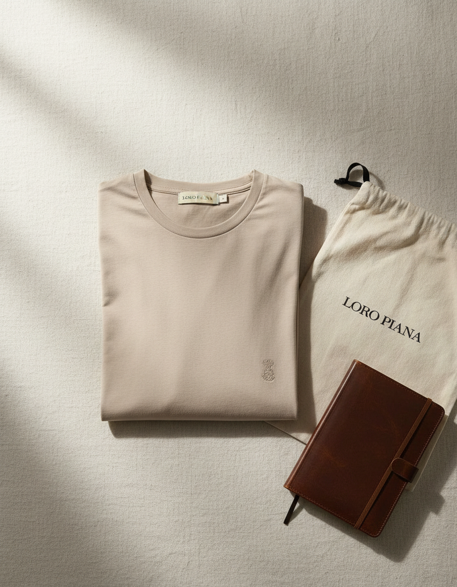 Loro Piana футболка — AI на плечиках